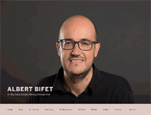 Tablet Screenshot of albertbifet.com